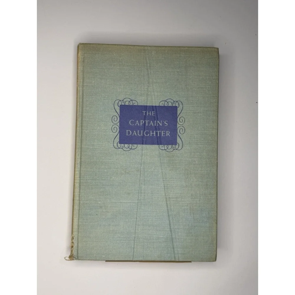 Elizabeth Coatsworth The Captain's Daughter Hardcover Macmillan Adventure Vinta…